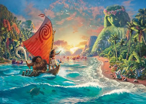1000 Teile Puzzle Schmidt Spiele Thomas Kinkade Disney Vaiana Moana