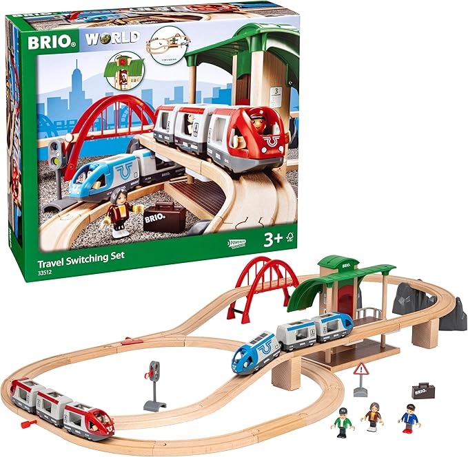 BRIO Großes Bahn Reisezug Set 33512 - 54,18 Euro möglich