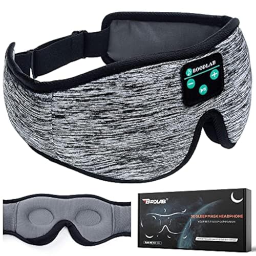 schlafkopfhörer schlafmaske 3D mit hd stereo lautsprechern waschbar für reisen, yoga