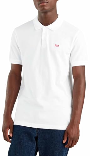 Produktbild: levi's housemark polo t-shirt herren weiß, größe l eu