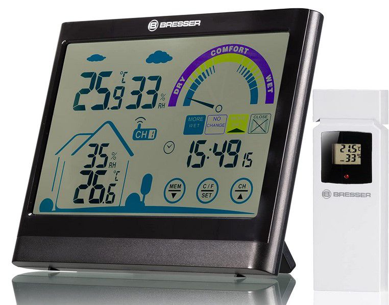 Bresser wetterstation touchscreen 7007402 für 19,99 Euro statt 24 Euro
