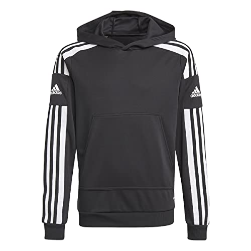 adidas hoodie unisex kinder schwarz weiß gr. 7-8A SQ21 GK9544