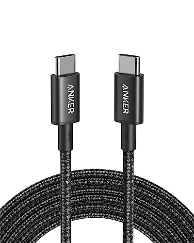 anker usb c kabel 100w 3m usb c ladekabel für iphone 16 15 macbook galaxy pixel schwarz