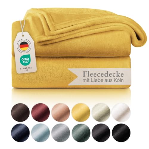 blumtal kuscheldecke fleecedecke 150x200 cm flauschig 100% polyester