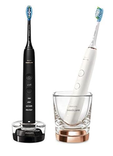 philips sonicare diamondclean schallzahnbürste hx9914/57, schwarz