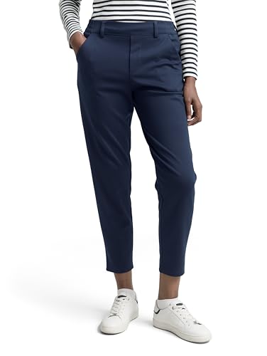 Tom Tailor Denim Damen Jogger Hose Relaxed Fit aus Jersey