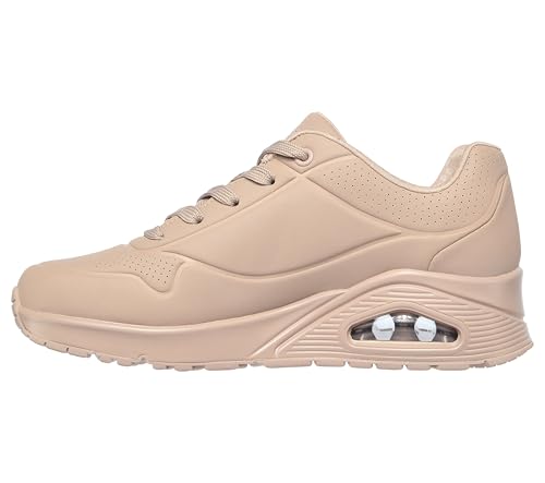 Skechers Damen UNO Stand ON AIR Sneakers Sand Durabuck 38.5 EU