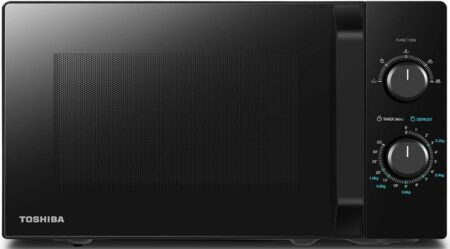 Produktbild: toshiba mw2-mg20pf mikrowelle 20l, 800 watt, silber, 79,99 statt 100