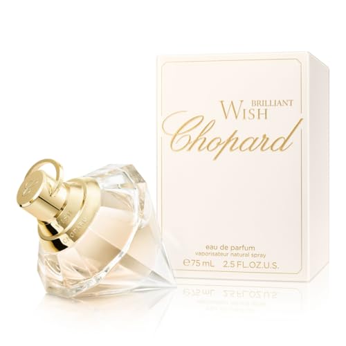 chopard brilliant wish eau de parfum 75ml für frauen - frischer blumiger duft