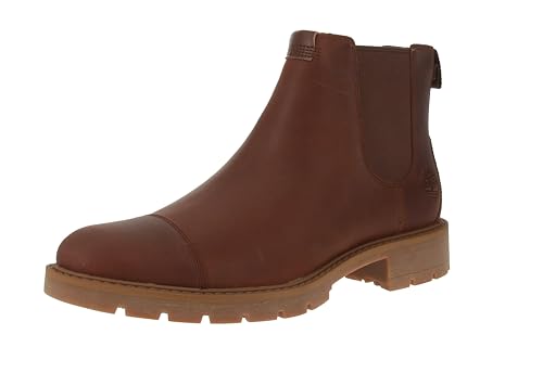 timberland elmhurst herren chelsea boots stiefelette braun gr. 45 - ab 72,40
