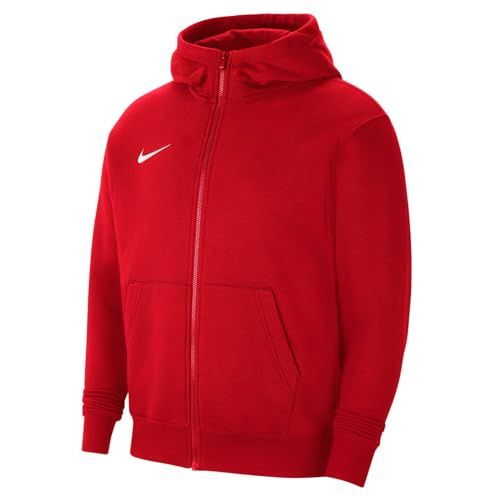 nike kinder kapuzenjacke park 20 unisex university red/white 12-13 jahre