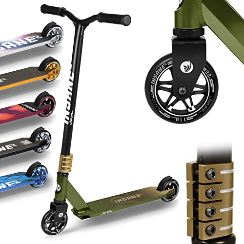 stunt scooter fun pro insane2 - leicht und robust - ideal für trickfahrer