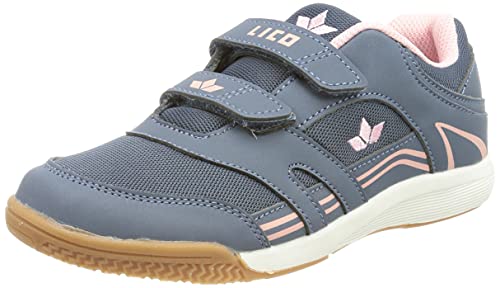 Produktbild: lico active indoor v mädchen hallenturnschuh grau rosa 33 eu