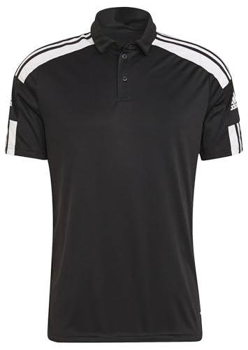 adidas polohemd herren sq21 schwarz weiß s eu