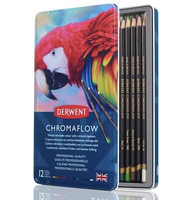 derwent chromaflow buntstifte 12er pack metallbox 10,99 statt 20