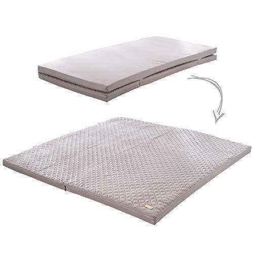 Roba Klappbare Spiel- & Krabbelmatratze 60 x 120 cm, 120 x 120 cm Unterlage
