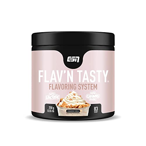 esn flavor powder zimt, 250 g geschmackspulver ohne viel zucker und kalorien