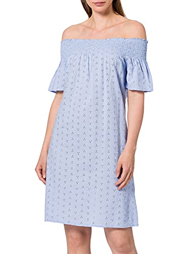 only damski kleid onlnew shery life emb offsho denim blau heron xs
