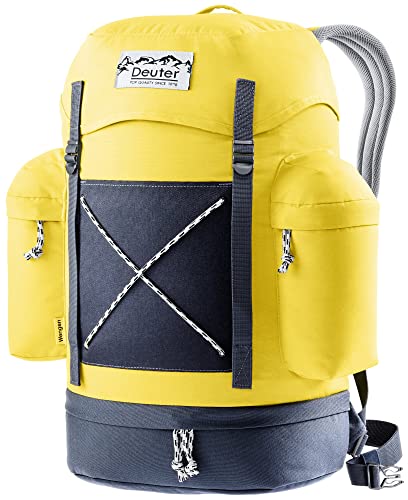 deuter Wengen Tagesrucksack 25 L, Vintage Rucksack für Alltag und Freizeit