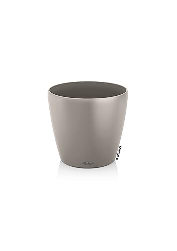 lechuza selbstbewässernder gartenübertopf classico color 60 sandbraun 58,4 x 58,4 x 55,9 cm