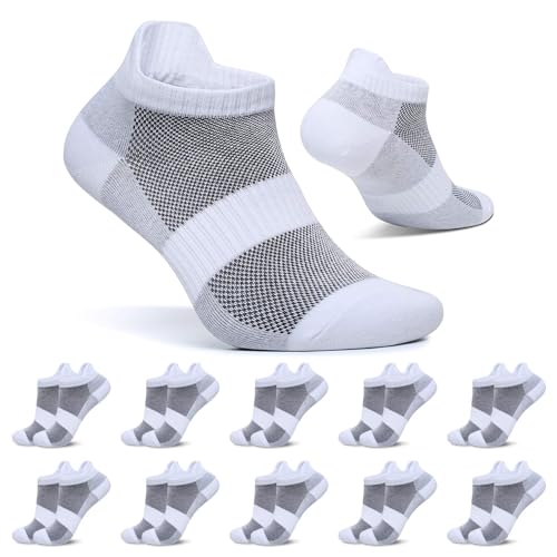 sneaker sokken 10 paar herren damen baumwolle atmungsaktive sportsocken - falary