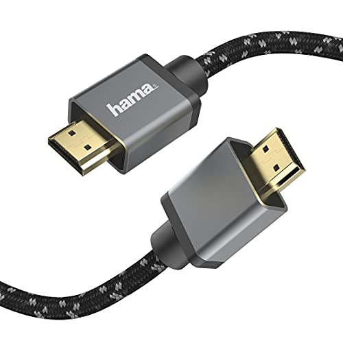 Hama HDMI kabel 2m ultra high speed 4K 8K 48 Gbit/s eARC HDR HDMI 2.1 120 Hz 60 Hz