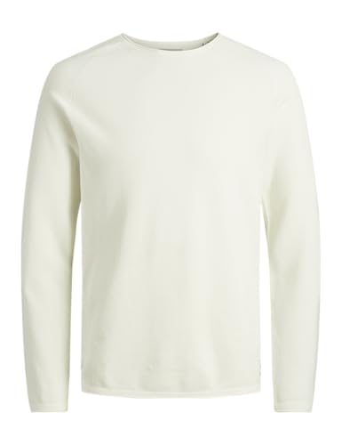 JACK & JONES Herren Strickpullover Rundhals Langarm Baumwolle JJEHILL