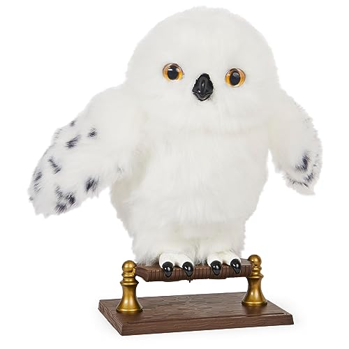 harry potter interaktive plüsch-eule hedwig, über 15 geräusche, ab 5 jahren