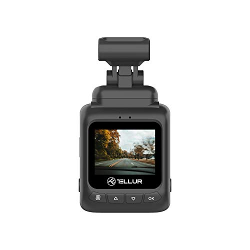 autokamera tellur dash patrol dc1, full hd 1080p, g-sensor, parküberwachung, schwarz