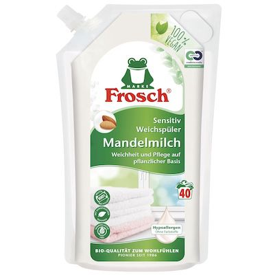 frosch sensitiv weichspüler mit mandelmilch 40 wl für 1,59 euro