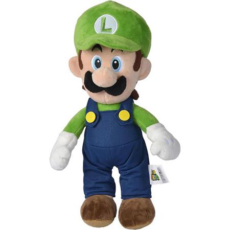 super mario luigi plüschfigur 30cm für 9,99 euro reduzierte preise