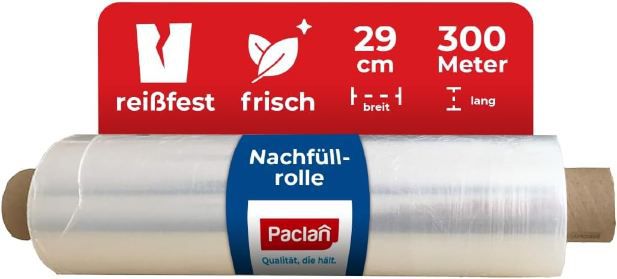 Paclan Frischhaltefolie 300m x 29cm, 3,77 statt 12