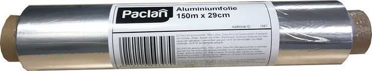 paclan alufolie 150m x 29cm günstig ab 11,37 statt 21