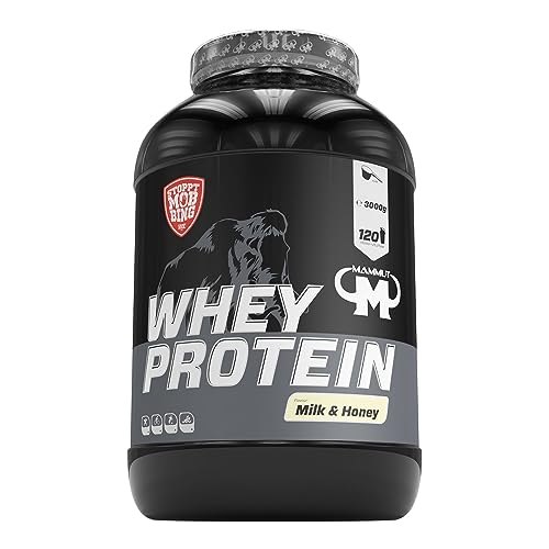 Mammut Nutrition Whey Protein Pulver 1kg Milk & Honey  27g Eiweiß pro Portion