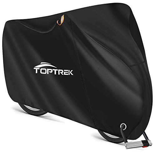 fahrradabdeckung toptrek 210d wasserdicht oxford-gewebe schutzhülle 200 x 110 x 70 cm