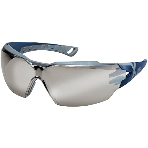 uvex pheos cx2 brille blau/grau mit bügeln, 9198885, silver af