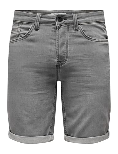 herren denim capri jeans shorts o&s, 3/4 bermuda pants, sommer hose, freizeithose