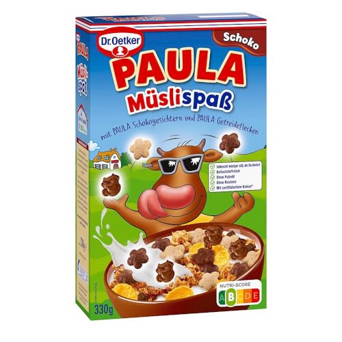 Dr. Oetker Müslispaß 330g - Knuspriges Müsli für ein gesundes Frühstück