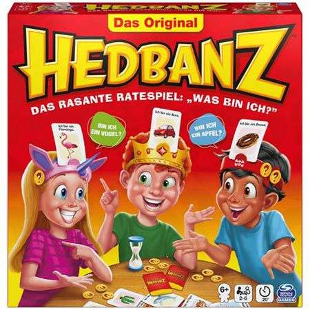 hedbanz von spin master games - schnelles ratespiel für 12,99 (statt 16)