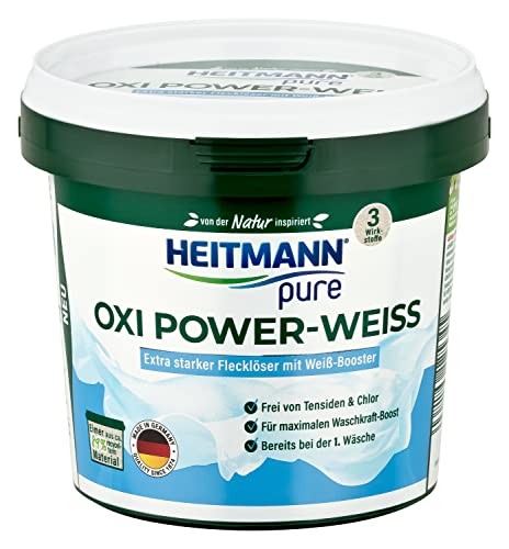 HEITMANN Oxi Power-Weiß, 500 g, effektiv gegen Flecken und Gerüche