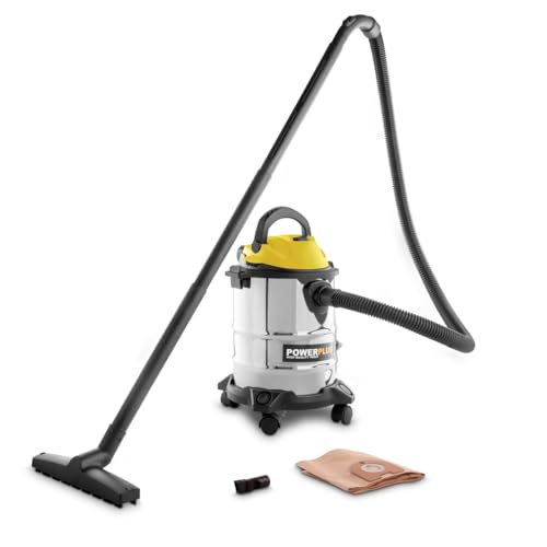 Produktbild: powerplus nass trockensauger POWX322-1000W mit 15l tank für küche, teppich, boden