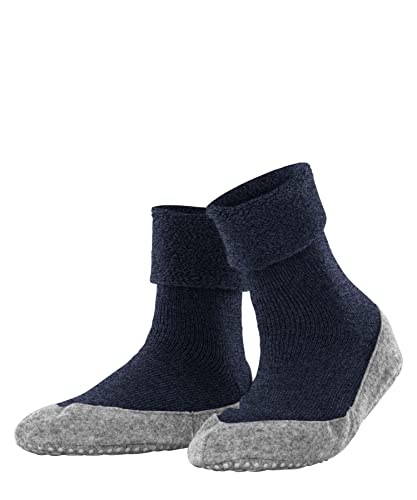 FALKE Cosyshoe W Stoppersocken Wolle rutschhemmend 1 Paar Blau Marine 39-40