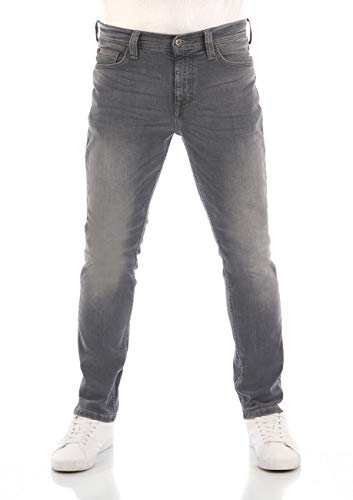 MUSTANG Herren Jeanshose Stretch Slim Fit Denim Schwarz Grau Blau 30-44