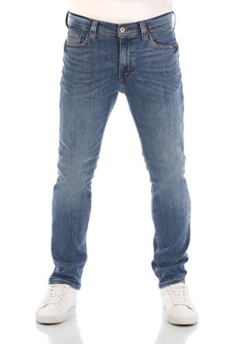 MUSTANG Jeans Herren Slim Fit Stretch Denim Hose Schwarz Grau Blau 30-44
