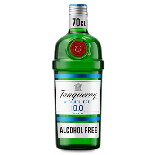 tanqueray 0,0% alkoholfreier gin, zuckerfrei, 700ml für cocktails und longdrinks