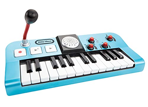 little tikes my real jam keyboard, spielzeug keyboard mit mikrofon, 4 spielmodi