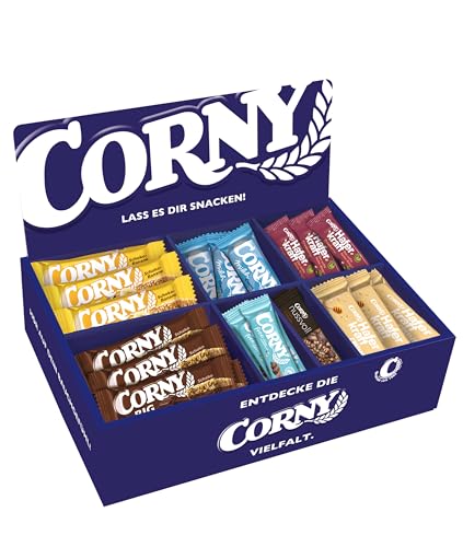 Corny Mix Box - müsliriegel, haferriegel, nussriegel, 75 riegel großpackung