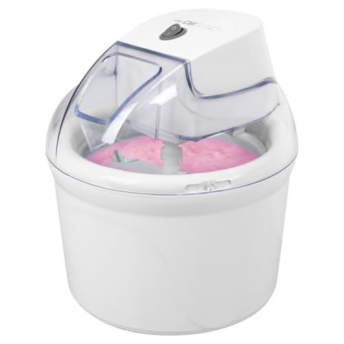 eismaschine clatronic icm 3764 bis zu 1500 ml für eiscreme, sorbet, frozen joghurt