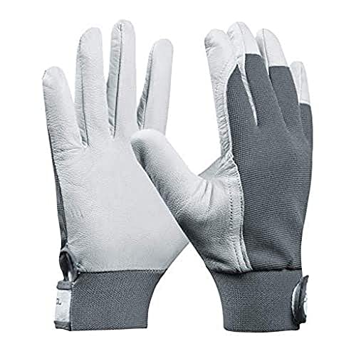 Entdecken Sie die Gebol Uni Fit Comfort Lederhandschuhe  ideal fr Mnner und Frauen. Mit seidigem Leder, Velcro-Verschluss und optimalem Tragekomfort. Gre M.