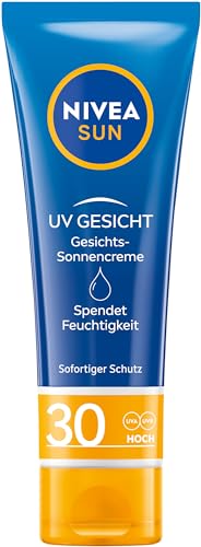 nivea sun gesichtssonnencreme lsf 30 - sofortiger sonnenschutz & feuchtigkeit 50 ml